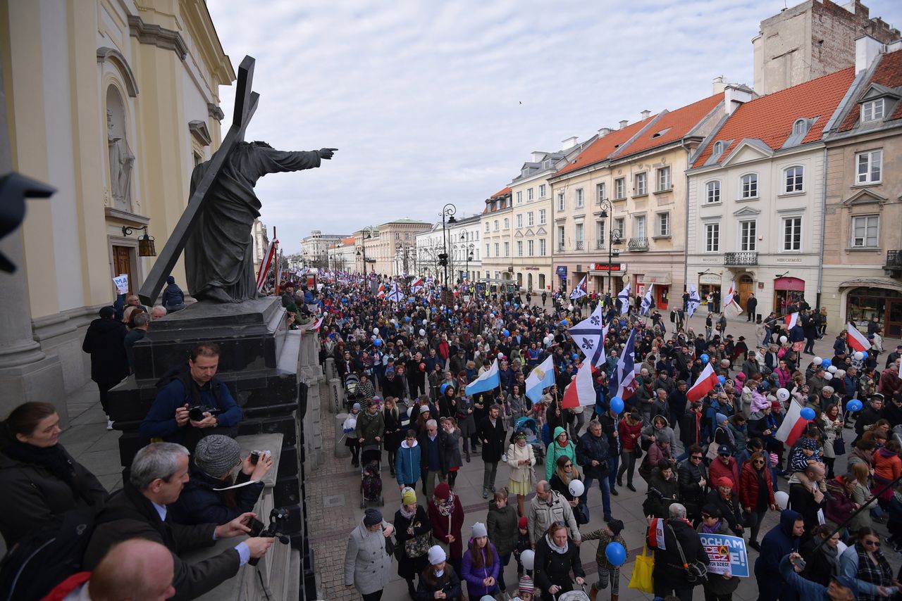 Wielki marsz obrońców życia w stolicy. "Wierzymy, że ten rok może być kluczowy"