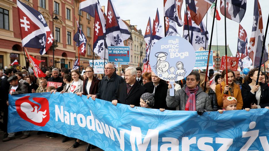 Narodowy Marsz Życia zgromadził ok. 20 tys. uczestników