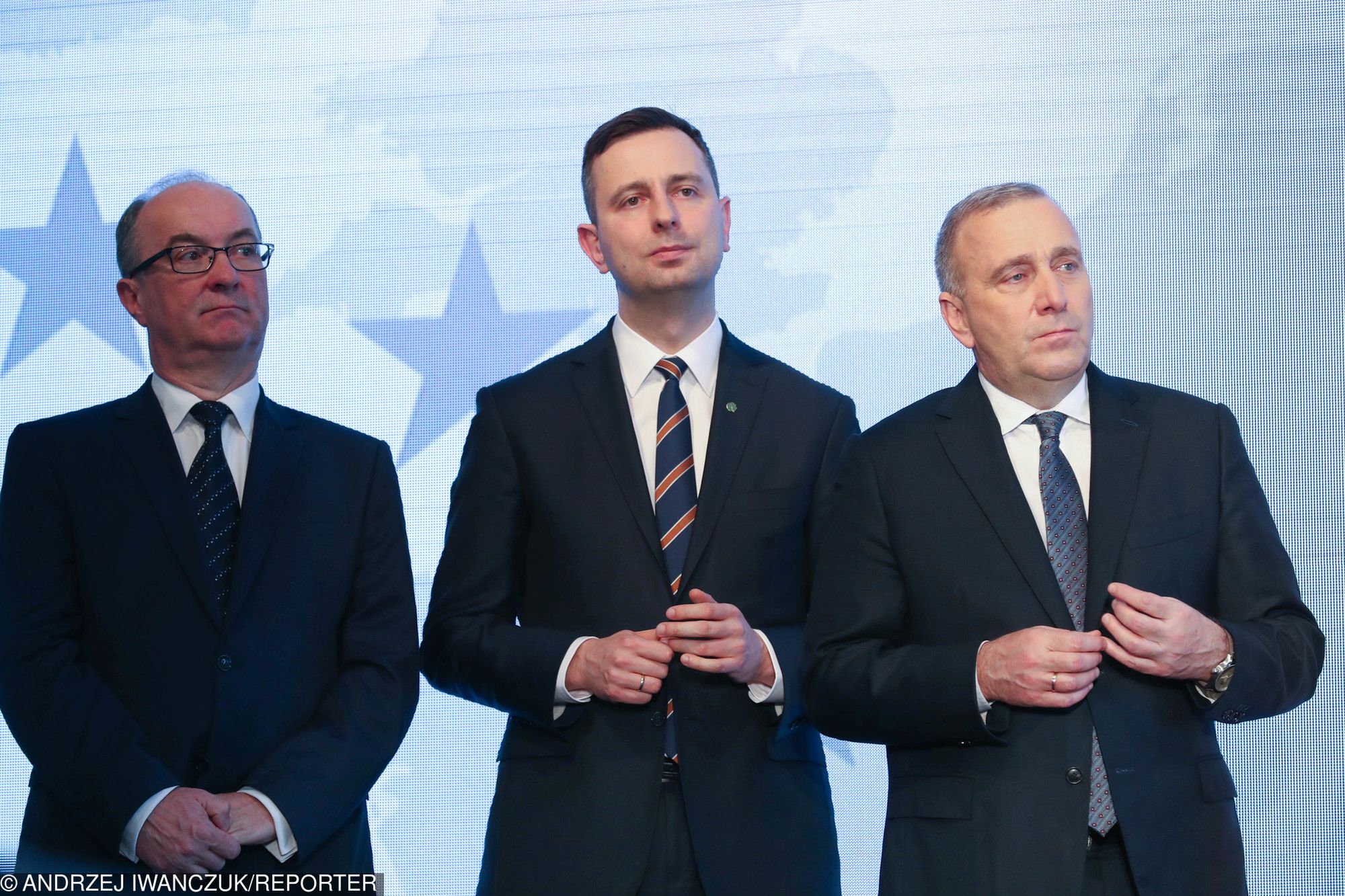Wlodzimierz Czarzasty, Wladyslaw Kosiniak-Kamysz, Grzegorz Schetyna 