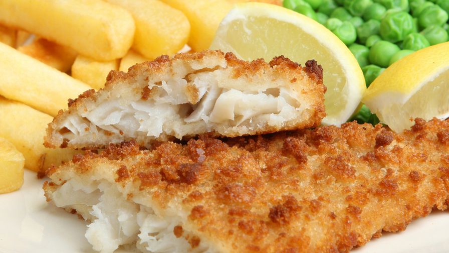 Ryba w panierce jest dość kaloryczna