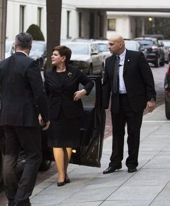 Spontaniczne spotkanie premier Szydło z Theresą May