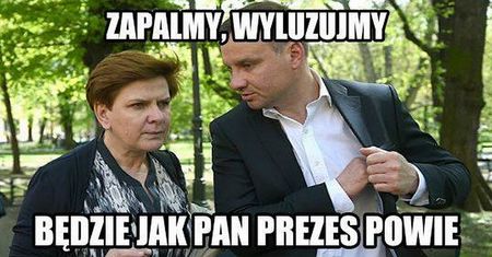 "Beata, wyluzuj". Wysyp memów o rekonstrukcji rządu