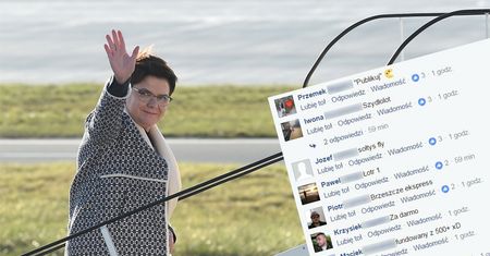 "Szydłolot", "Samolot +" czy "Beatrix". Internauci wybierają nazwę dla samolotu premier Szydło