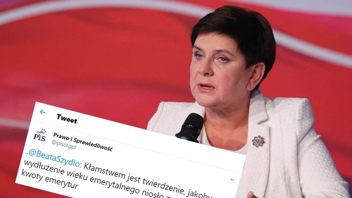 Beata Szydło przekonuje się właśnie, że internet nie zapomina
