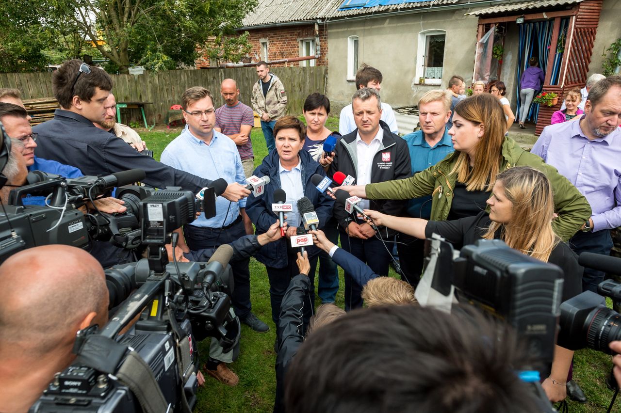 Darowizny dla ofiar nawałnic nie będą opodatkowane. Specjalne rozporządzenie prawie gotowe