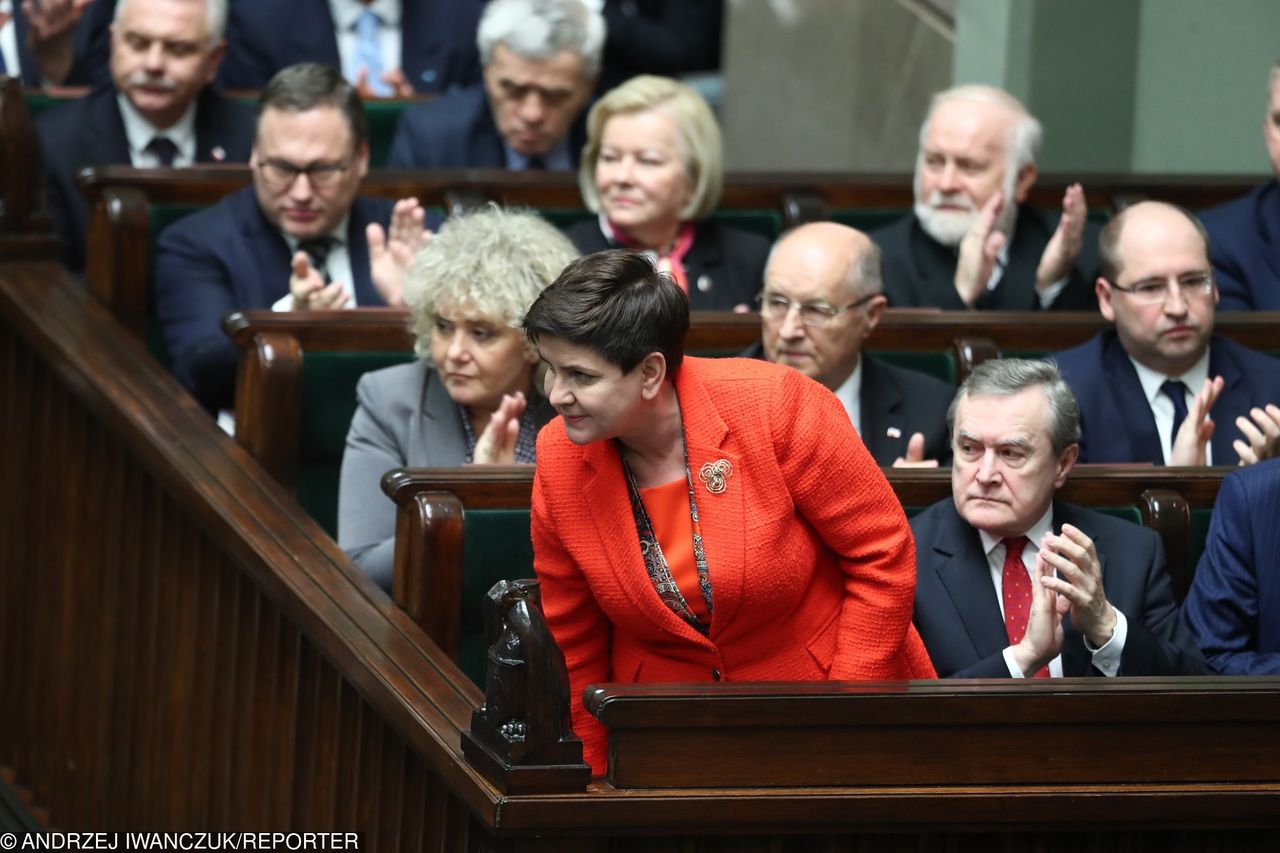 Debata nad wotum nieufności dla rządu. Szydło mocno atakuje opozycję