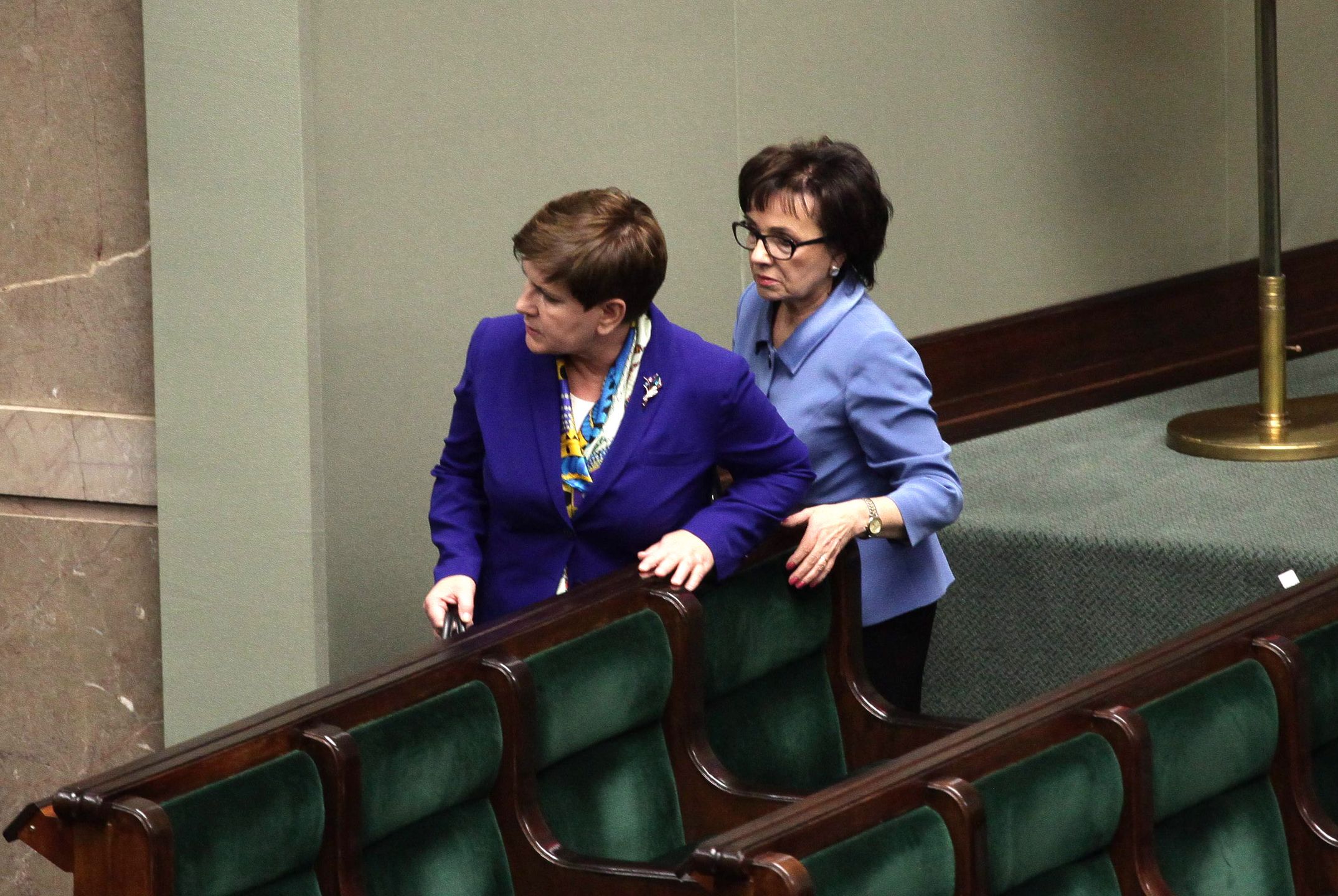 Szydło i Witek podczas debaty w Sejmie