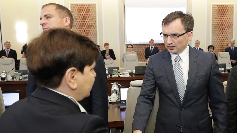 Beata Szydło i Zbigniew Ziobro