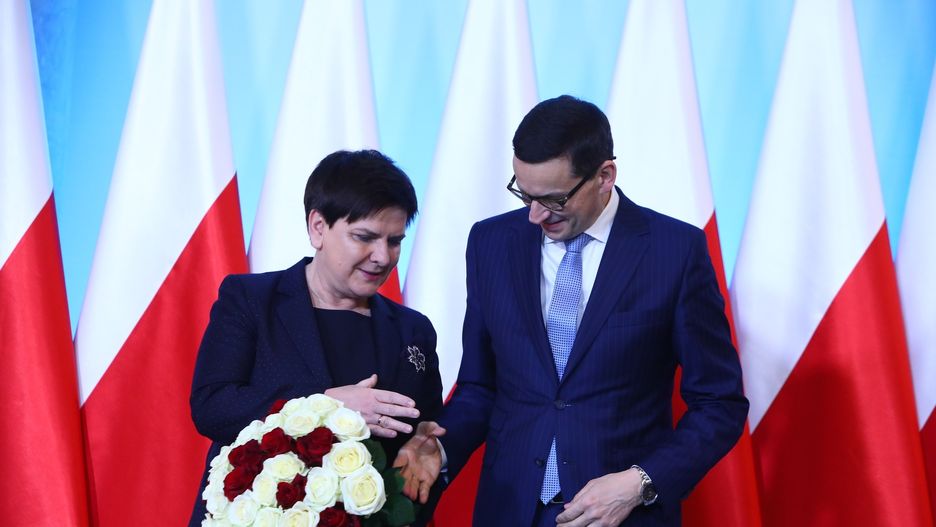 Beata Szydło przekazała Mateuszowi Morawieckiemu urząd premiera