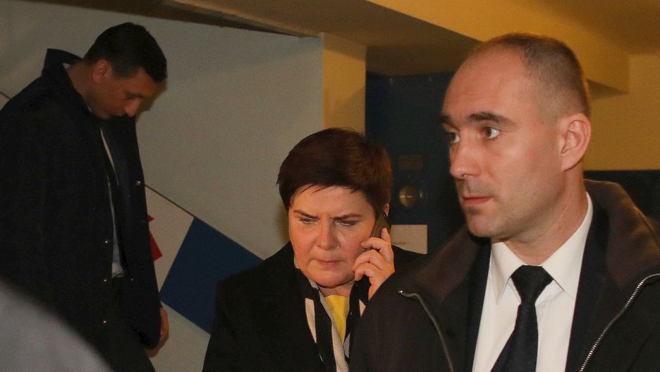 Beata Szydło w chwilę po złożeniu rezygnacji z funkcji Prezesa Rady Ministrów