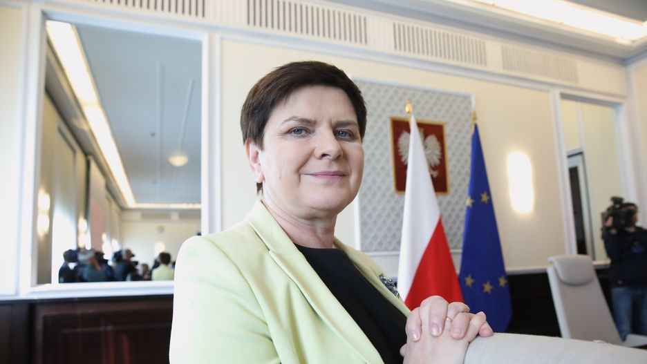 Była premier, europosłanka PiS Beata Szydło.