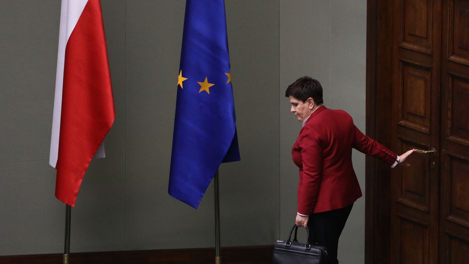 Premier Beata Szydło w Sejmie