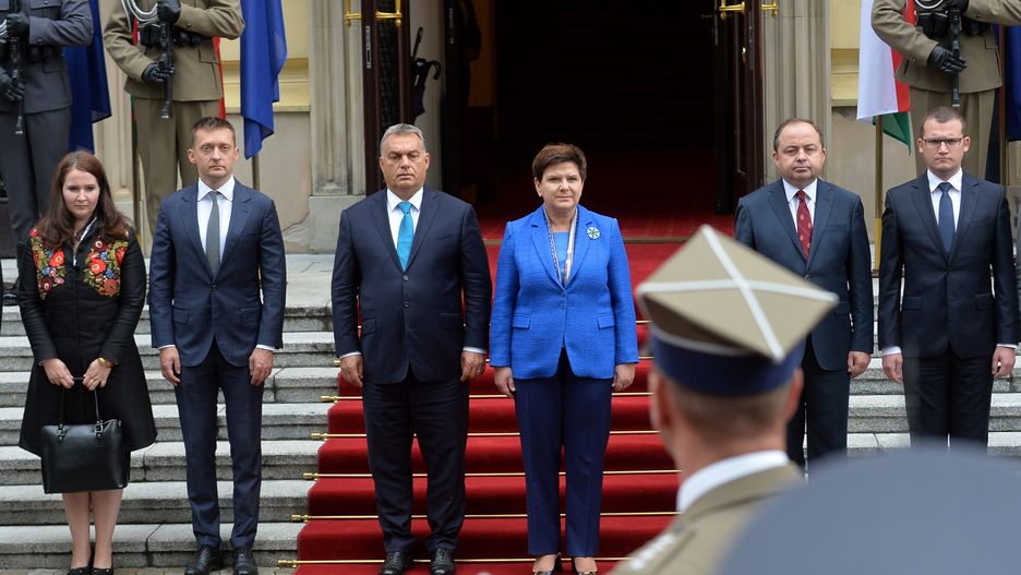 Beata Szydło spotkała się z Viktorem Orbanem