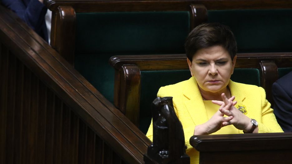 Premier Beata Szydło w Sejmie
