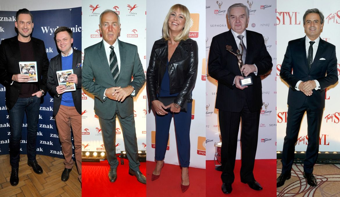 Szymon Hołownia i Marcin Prokop, Michał Olszański, Karol Strasburger, Tadeusz Sznuk, Ewa Wachowicz
Fotografia: AKPA