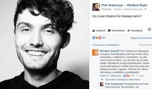 Burza w sieci po publikacji naszego wywiadu z Michałem Kwiatkowskim. ING Bank Śląski odpowiada!