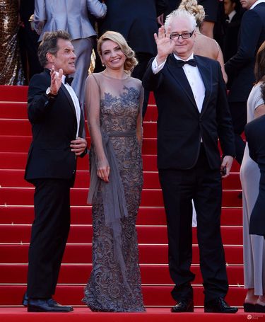 Marek Włodarczyk, Maja Frykowska i Mariusz Pujszo, festiwal w Cannes 2013 (fot. ONS)