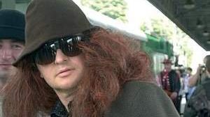 Cezary Mończyk w kamuflażu