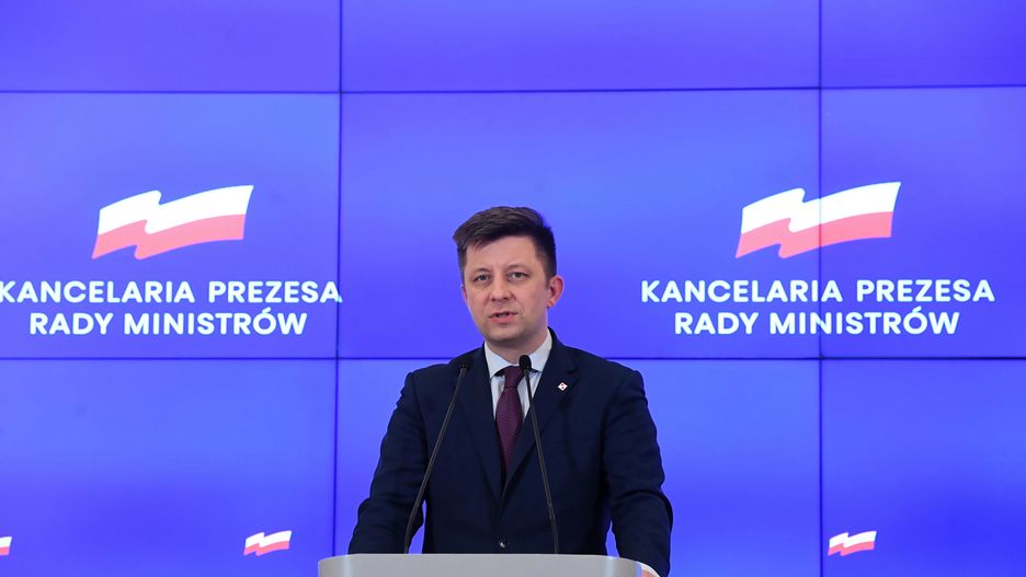 Szef KPRM Michał Dworczyk