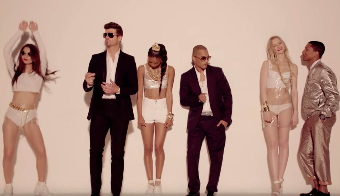 "Blurred Lines" było wielkim przebojem w 2013 r.