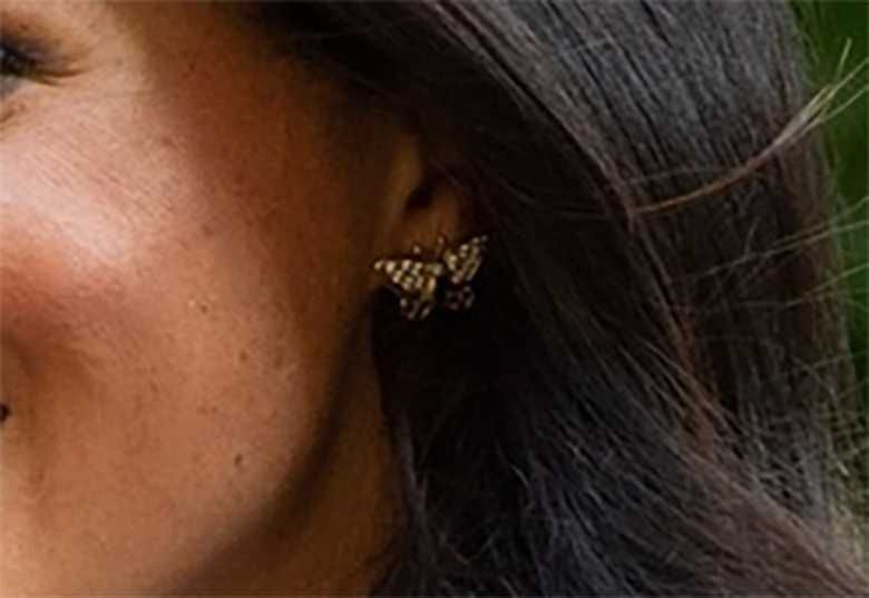 Meghan Markle - kolczyki księżnej Diany