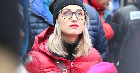 Justyna Żyła kibicuje w Wiśle. Tak wyglądała na trybunach