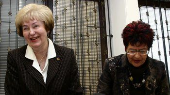 Dorota Kempka (po lewej) i Joanna Senyszyn