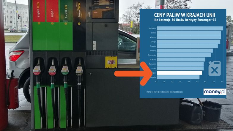 O tym, czy za paliwo zapłacimy więcej niż Rumuni czy Czesi, decydują głównie politycy