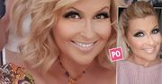 Katarzyna Skrzynecka w makijażu i bez. Różnica jest kolosalna. Na co dzień to inna osoba