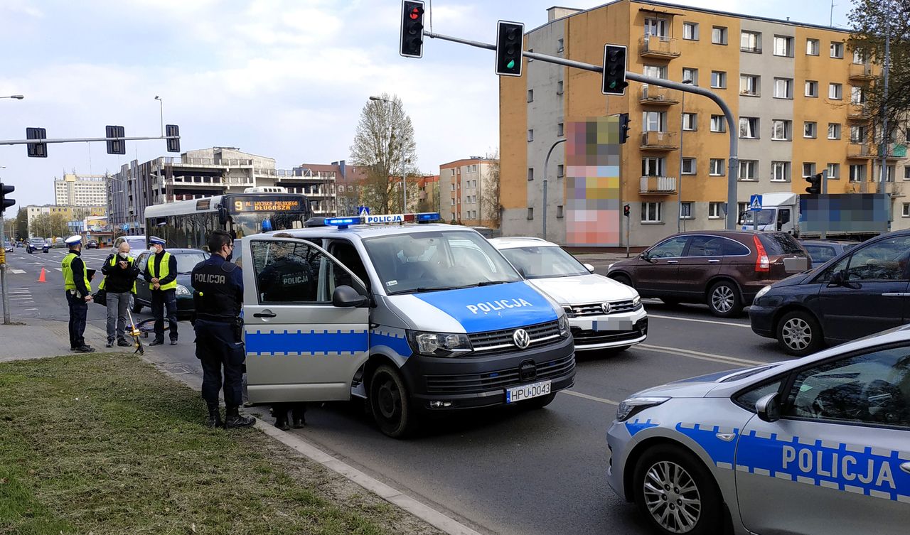 Potrącenie dziecka na pasach