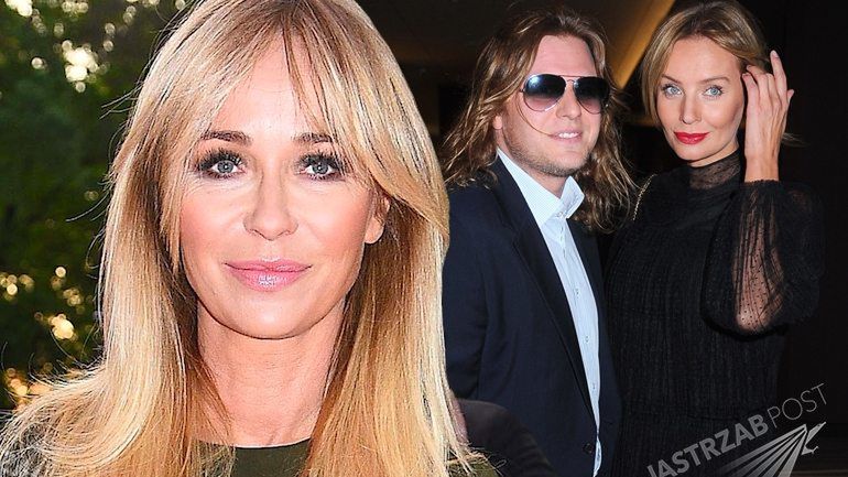 Joanna Przetakiewicz na zaręczynach Agnieszki Szulim i Piotra Woźniaka-Staraka