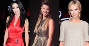 Zaskoczona Justyna Steczkowska, szcześliwa Edyta Górniak i biegająca po schodach Magda Mielcarz