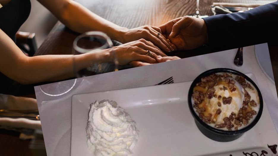 Zdjęcie zaręczynowego deseru robi furorę w sieci