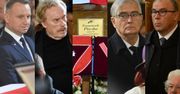 Pogrzeb Franciszka Pieczki: Andrzej Duda, Daniel Olbrychski, Olgierd Łukaszewicz, Bogdan Kalus