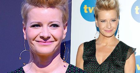 Małgorzata Kożuchowska na ramówce TVN była wytwornym wiosennym bocianem! Jej czerwone kozaczki skradły całe show!