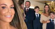 Małgorzata Rozenek z rodziną przy choince. Henryczek przyćmił wszystkich, nawet matkę w sukni z dużym dekoltem