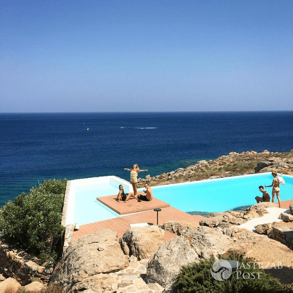 Joanna Przetakiewicz, Hanna Lis i Łukasz Jemioł na Mykonos