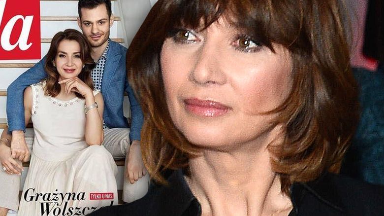 Grażyna Wolszczak i Filip Sikora dziewczyna