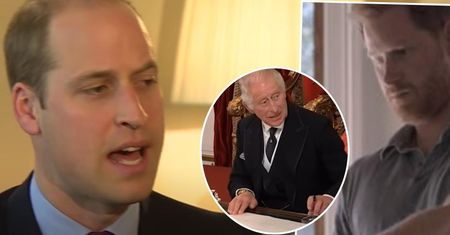 William zbezcześcił pamięć o własnej matce, po czym rzucił się na Harry'ego. Król Karol nie reagował na męki syna
