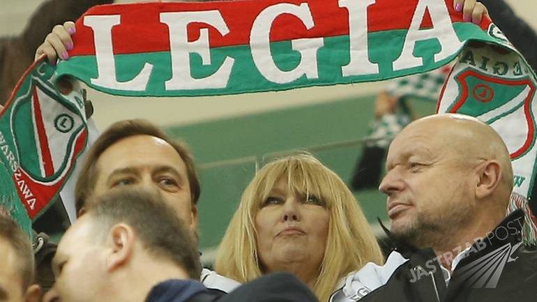 Maryla Rodowicz na meczu Legia Warszawa - SSC Napoli
(Fot. AKPA)
