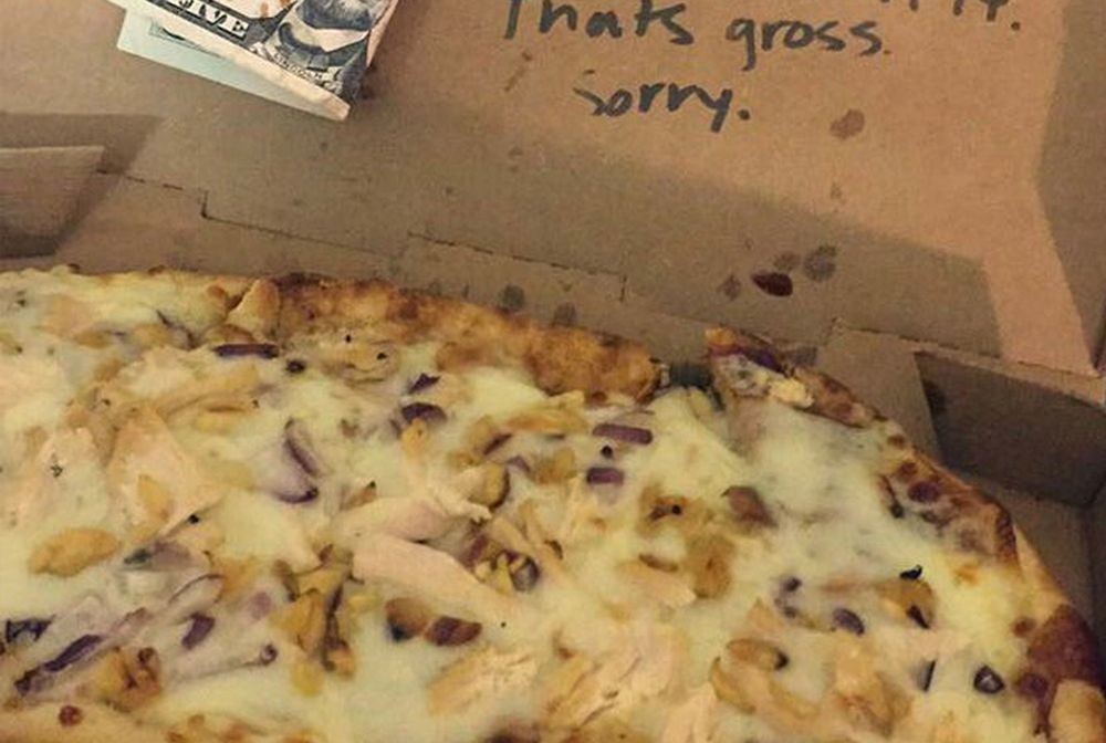 Pizzeria zwróciła pieniądze za dodatek. "Zbyt obrzydliwe"