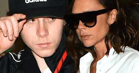 Brooklyn Beckham jeszcze nie wrócił do formy po wypadku. Paparazzi przyłapali go na lotnisku z Victorią