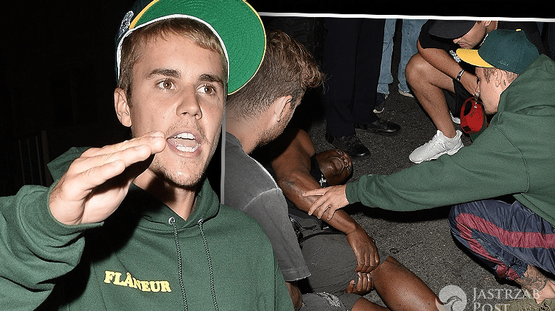 Justin Bieber wypadek paparazzi