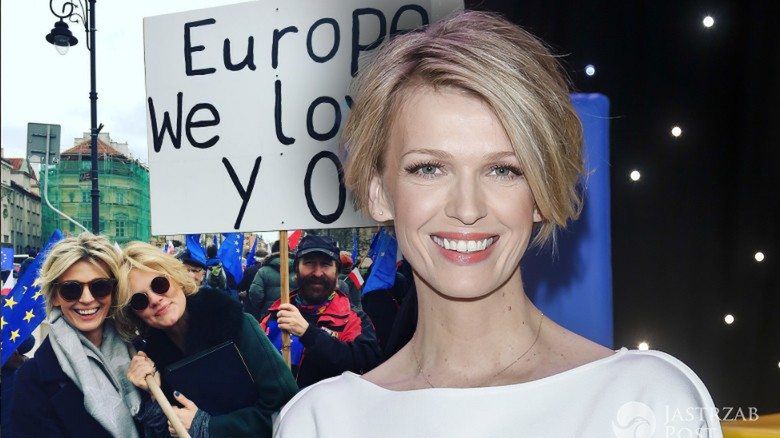 Demonstracja w Warszawie - Magda Mołek