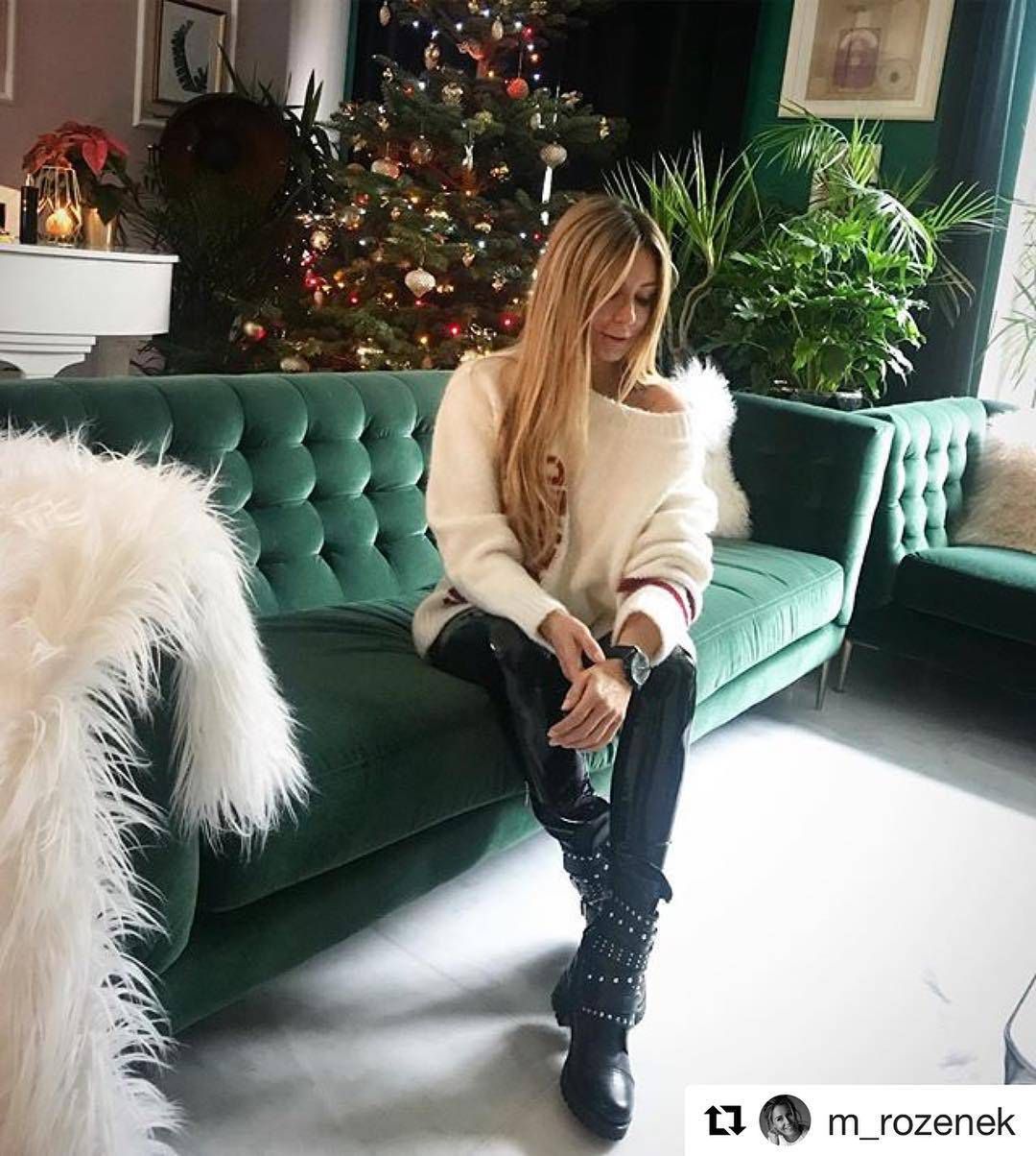 Małgorzata Rozenek i jej czadowe buty od Mikołaja