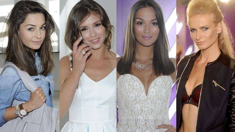 Agnieszka Więdłocha, Klaudia Halejcio, Paulina Krupińska i Ania Piszczałka