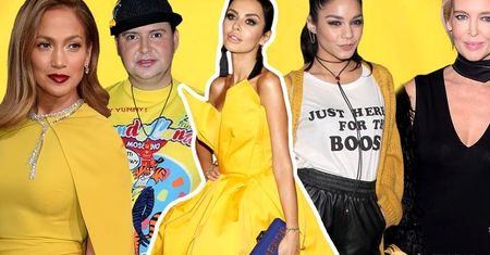 Hit! Tej wiosny spraw sobie ubrania w kolorze słońca. Zobacz, jak gwiazdy już teraz noszą żółty