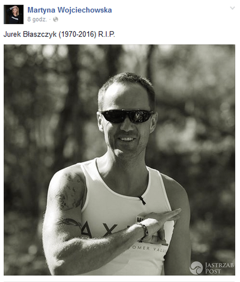 Jerzy Błaszczyk był ojcem córki Martyny Wojciechowskiej