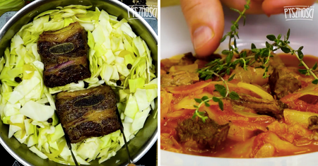 Kapuścianka z pomidorami