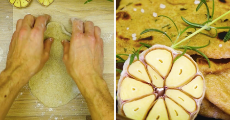 Pełnoziarniste chlebki NAAN